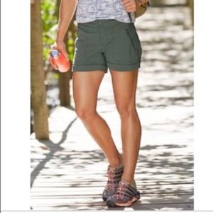 Athleta Trekkie Short Olive Green